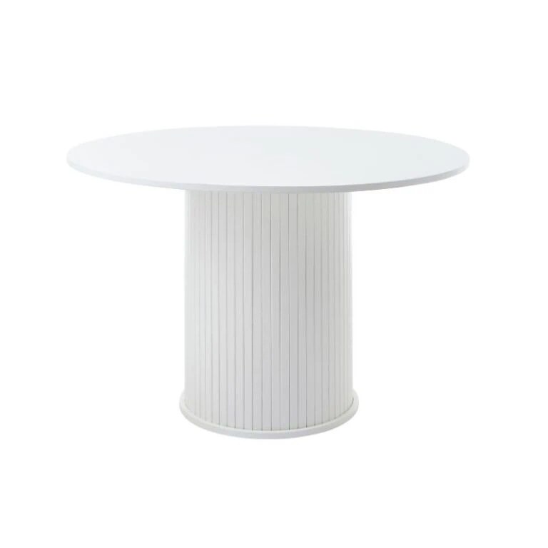 Nita Eettafel Wit eikenhout 120cm