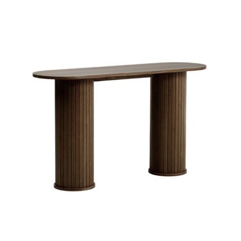 Nita Sidetable Donkerbruin eikenhout 130cm