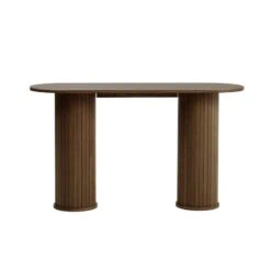 Nita Sidetable Donkerbruin eikenhout 130cm