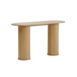 Nita Sidetable Naturel eikenhout 130cm