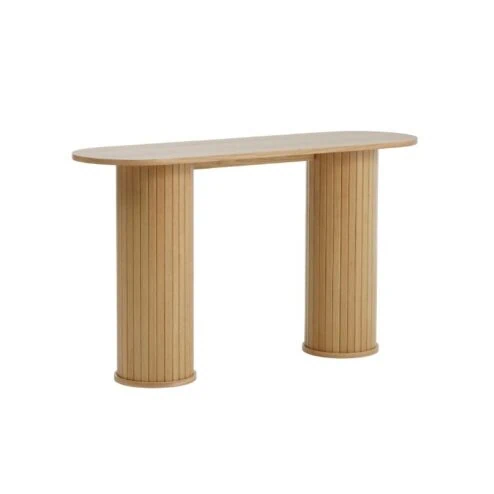 Nita Sidetable Naturel eikenhout 130cm