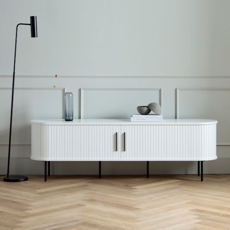 Nita TV meubel Wit eikenhout 180cm