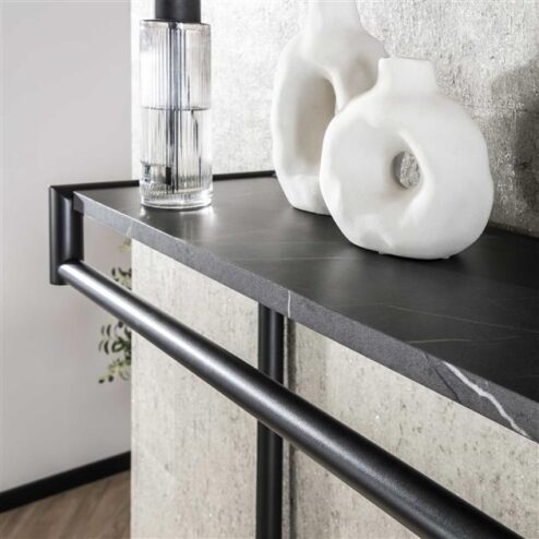 Phoebe Kapstok 20 haaks hoog Antraciet melamine 100cm