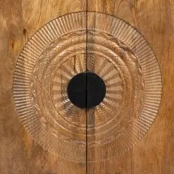 Puck Wandkast laag Mangohout 90cm