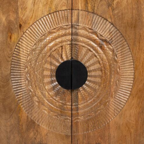 Puck Wandkast laag Mangohout 90cm