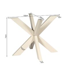 Raven Matrixpoot Rond zand 100cm