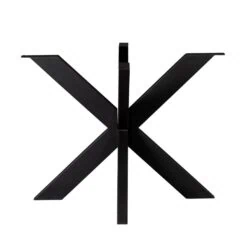 Raven Matrixpoot Rond zwart 100cm