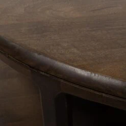 Sara Bijzettafel rond Walnoot 50cm