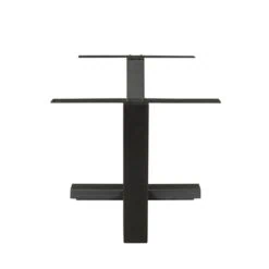 Sienna Kruispoot zwart 180cm