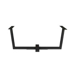 Sienna Kruispoot zwart 180cm