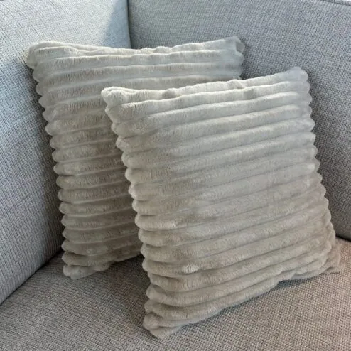 Valentina Kussen Beige 45 x 45 cm