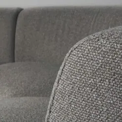 Bank Florence Grijs Boucle 350cm