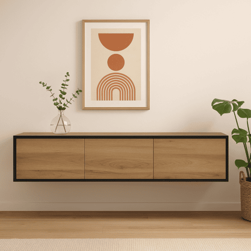 Montana Zwevend Tv meubel - Legno puro italia