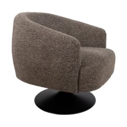 Coach draaifauteuil Bruin