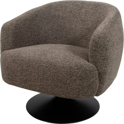 Coach draaifauteuil Bruin