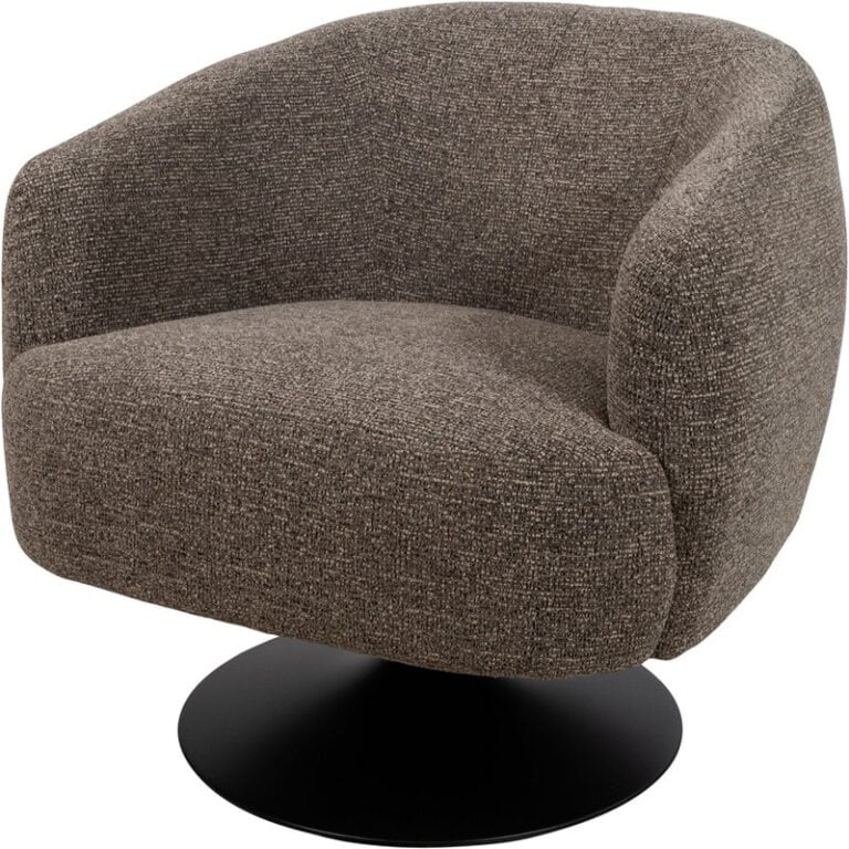 Coach draaifauteuil Bruin