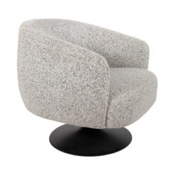 Coach draaifauteuil Lichtgrijs