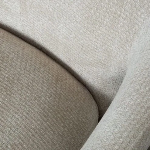 Draaifauteuil Maxwell Naturel Stof