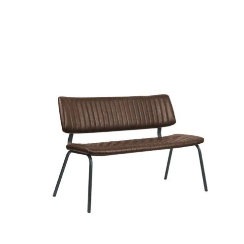 Eetkamerbank Gusto Bruin 120cm