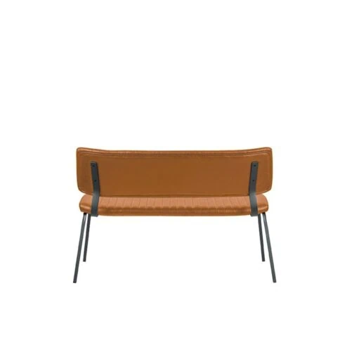 Eetkamerbank Gusto Cognac 120cm
