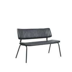 Eetkamerbank Gusto Zwart 120cm