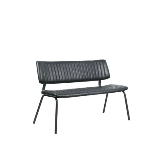 Eetkamerbank Gusto Zwart 120cm