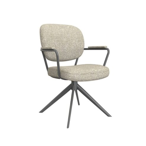 Eetkamerstoel Basel Naturel Boucle