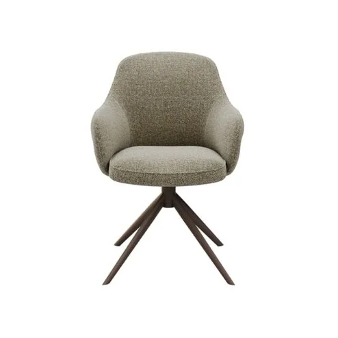 Eetkamerstoel Bern Grijs Boucle