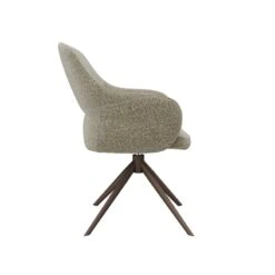 Eetkamerstoel Bern Grijs Boucle