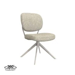 Eetkamerstoel Geneva Naturel Boucle