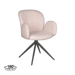 Eetkamerstoel Kimball Naturel Boucle