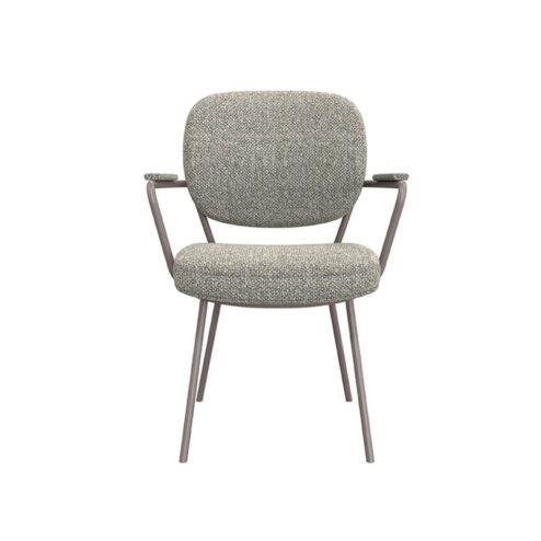 Eetkamerstoel Lausanne Grijs Boucle