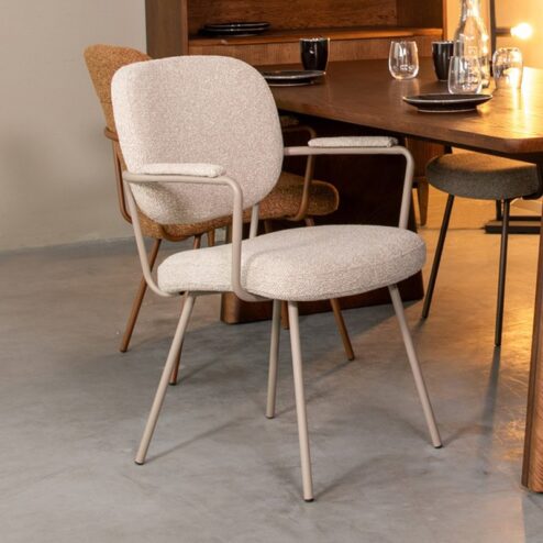 Eetkamerstoel Lausanne Naturel Boucle