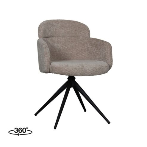 Eetkamerstoel Levi Klei Stof