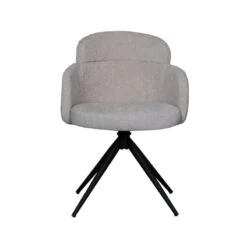 Eetkamerstoel Levi Naturel Stof