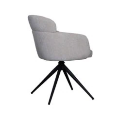 Eetkamerstoel Levi Naturel Stof