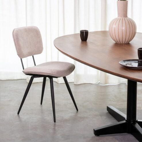 Eetkamerstoel Liva Naturel Stof