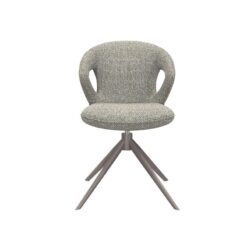 Eetkamerstoel Zurich Grijs Boucle