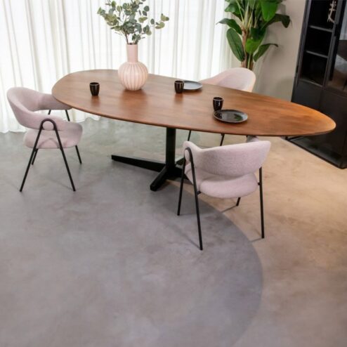 Eetkamertafel Rosie Naturel Mangohout 260cm