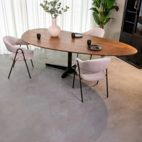 Eetkamertafel Rosie Naturel Mangohout 260cm