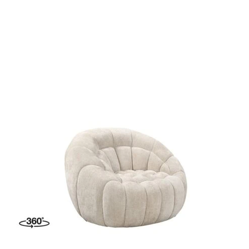 Fauteuil Cloud Naturel Stof