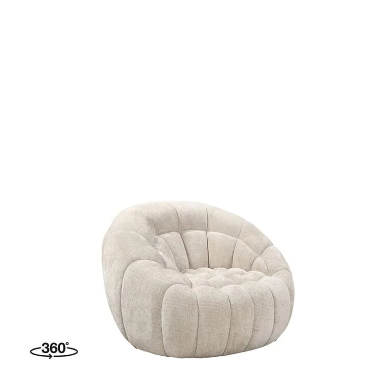 Fauteuil Cloud Naturel Stof