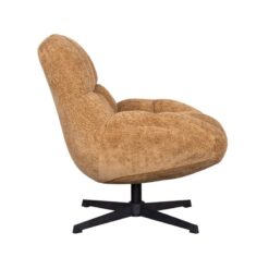 Fauteuil Huxley Cognac Stof