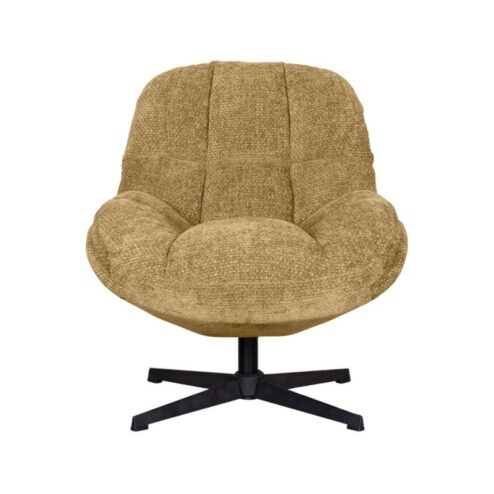 Fauteuil Huxley Geel Stof