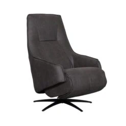 Fauteuil Odense Antraciet Microleder