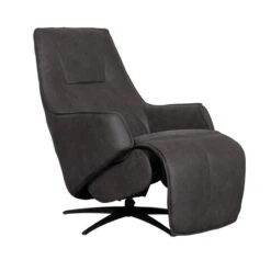 Fauteuil Odense Antraciet Microleder