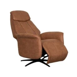 Fauteuil Oslo Cognac Microleder