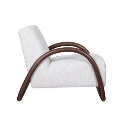 Fauteuil Viggo Naturel Boucle Eiken