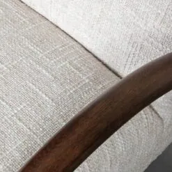 Fauteuil Viggo Naturel Boucle Eiken