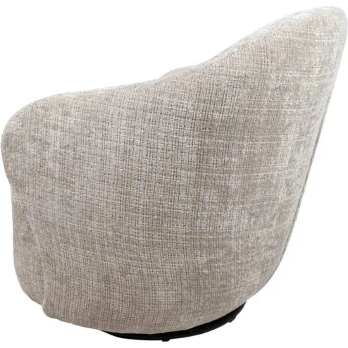 Jessey draaifauteuil Taupe